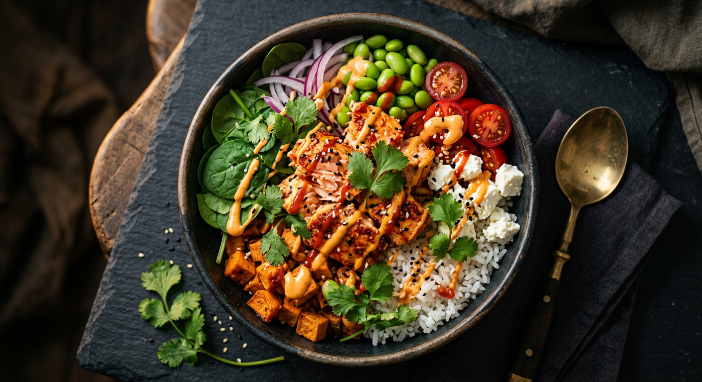 Spicy Salmon Bowl